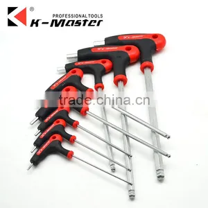 K-Master Manufacture T Handle Ball Point Hex Key 2-10mm Screwdriver Hex Key thumbnail-4