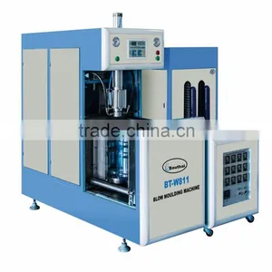 Semi-matic Stretch Blow Moulding Machine/ Bottle Blowing Machine 2 Cavites thumbnail-2