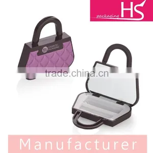 Custom Lady Bag Shaped Empty Magnetic Makeup Eyeshadow Palette Case thumbnail-1