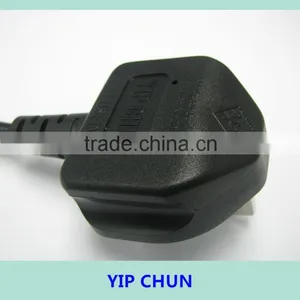 ASTA Standard 3pin3-13A/ 250V PVC Non-rewireable BS Plug thumbnail-1
