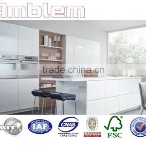 Brief Eco-friendly High Gloss Lacquer Kitchen Cabinets(1 Year Warranty) thumbnail-1