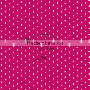 Durable Polyester Knitted Mesh Fabrics Small Dot Printed Fabric for Making Underwear thumbnail-1