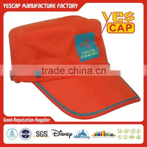 Yescap Orange Militrary Caps in Custom Logo thumbnail-1