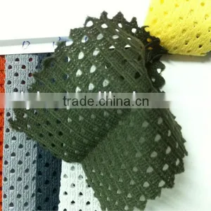 100% Polyester Low Stretch Mesh Fabric Stock for Basketball Jersey thumbnail-1