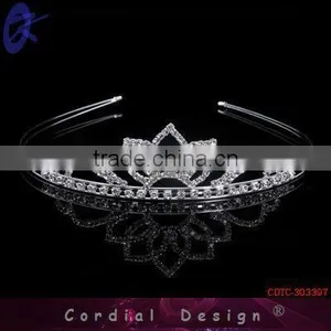 2013 New Fashion Shining Birthday Tiara Crown For Adults thumbnail-1