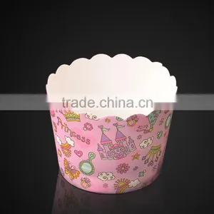 JS148 BAKEST New Castle Pattern High Temperature Resistance Small Muffin Cake Paper Cup Cake thumbnail-2