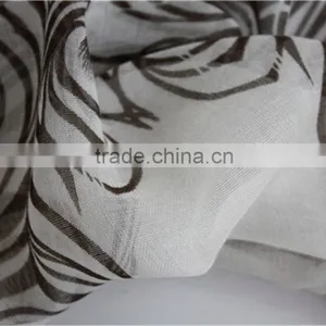 Peacock Printed Square Modal Scarf thumbnail-5