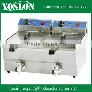 10L+10L YEF-102V 2 Tank Electric Deep Fryer thumbnail-1