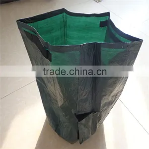 90 Gsm pe Custom Tomato Plant Bag Grow Nursery PE Bag With Handle and Side Window thumbnail-3