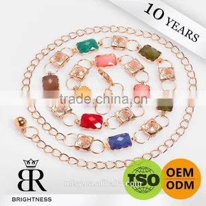 Fancy Gold Waist Chain Jewelry Brightness F1-80147 thumbnail-1