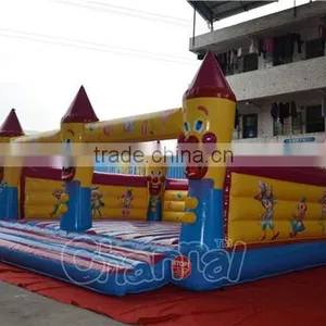 Giant Commercial Inflatable Clown Bouncy Castle, Inflatable Jumping Castle for Kids thumbnail-4