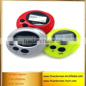 3 Buttons High Sensor Digital Calories Pedometer With Calories and Stopwatch Function thumbnail-1