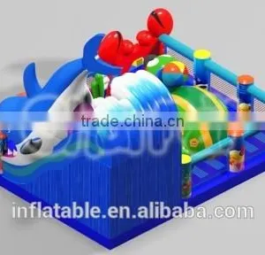 Giant Laser Tag Inflatable Water Obstacle Course/inflatable Delphinus Delphis/inflatable Paintball Obstacle Supplier's Choice thumbnail-5