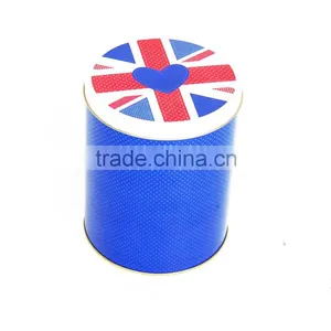 Round Shape Tea Tin Box thumbnail-2