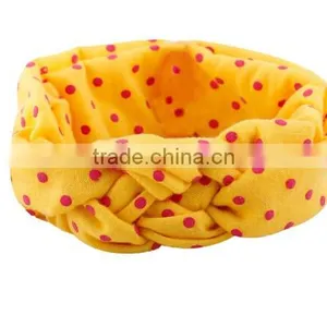 Red Toddler Baby Girls Polka Dot Headband Hair Band Headwear Wrap Accessories thumbnail-6