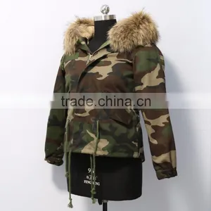 Hot Selling Parka Jacket With Fox Fur Collar thumbnail-2