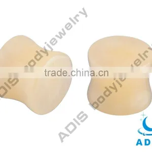 Fashion Piercing Jewelry Wholesale Natural Stone Flesh Tunnel Plug thumbnail-5