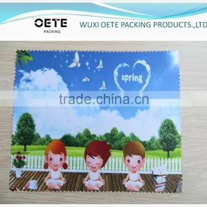 Cartoon Thermal Transfer Microfiber Glasses Cleaning Cloth thumbnail-1