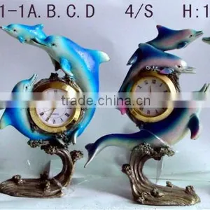 Cute Dolphin Antique Table Clock LFZ0010 thumbnail-1