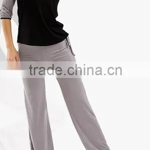 Bamboo Fiber Elegant Ladies Sportwear Fintess Yoga Wear thumbnail-4