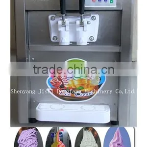 2015 New Hot Sale Selling Two Head Soft Desktop Ice Cream Machine thumbnail-1