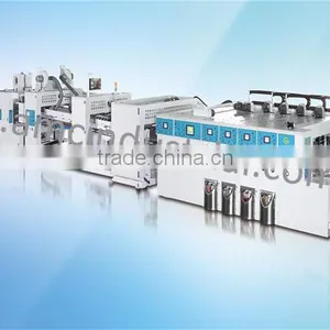 GMFG Flexo Printer Slotter Die-cutter With Folder Gluer in Line thumbnail-1