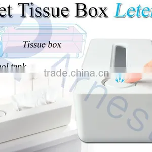 Home Decor Office Tools Item Accessories Product Wet Tissue Machine Plastic Tissue Boxes Container Cover Convenience Goods 76058 thumbnail-1