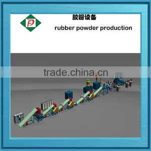 2015 Waste Tire Recycling Machine For Rubber Powder Producing Manufacturer thumbnail-4