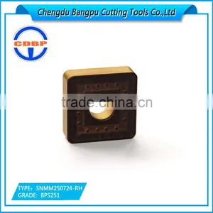 Carbide Turning Insert SNMM250724-RH BPS251 for Steel thumbnail-4