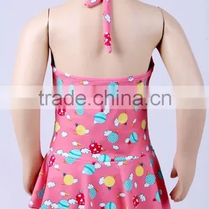 Cute Toddler Girls Monokini uv Kids Swimwear for Girls One Piece thumbnail-3