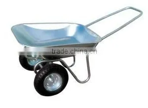 WB6211, Hot Selling in Russia and Europe Garden Two Wheel Wheelbarrow on Sale Now" thumbnail-1