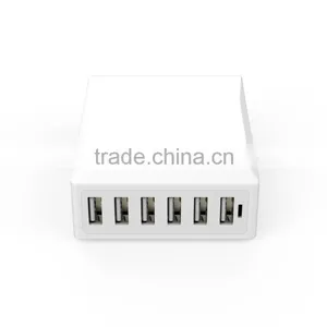 6 Ports Portable Usb Charger Dual Usb Charger Multiple Device Usb Charger thumbnail-1
