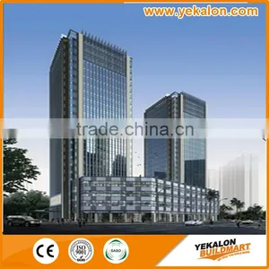 Yekalon Hot Selling and to Quaility Exposed Frame Glass Curtain Wall thumbnail-6