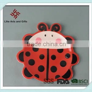Coccinella Septempunctata Shape Melamine Children Dinner Set thumbnail-6