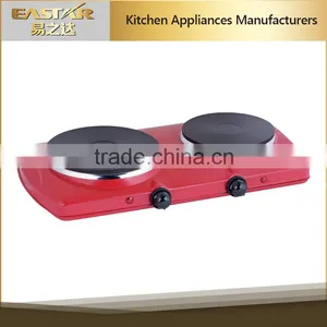 2016 Hot Sale 2 Burner Electric Hot Plate Heating Stove Cast Iron Heating Element thumbnail-1