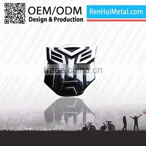 China Factory Supply Custom Metal Car Stickers Car Emblem Badges thumbnail-6