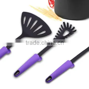 New Design Nylon Material Kichenware Cooking Utensils With Plastic Handle thumbnail-1