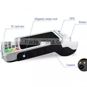 Android POS Terminal Built-in Thermal Printer With Touch Screen,Printer,MSR,RFID,GPRS thumbnail-3