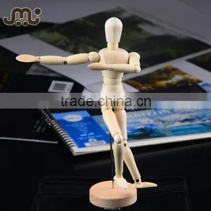 Hot Sale DIY Wooden Manikin Doll for Sale thumbnail-1