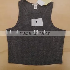 Woman Inner Racerback Crop Tanktop in Winter thumbnail-1