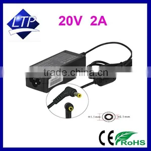 20V 2A 40W AC Power Adapter 5.5*2.5mm Charger For Lenovo S9 S10 MSI Wind U115 Hybrid Series Laptop Power Supply thumbnail-1