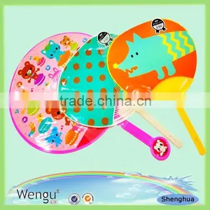 Customized Nice Plastic Hand Fans Sticks ,pp Fans ,plastic Hand Fans Supplier and Manufacture thumbnail-1