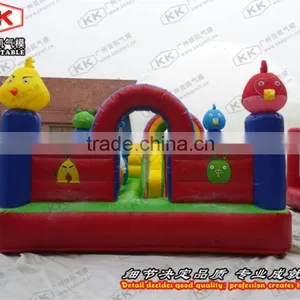 New Birds Inflatable Bouncer Jumping With Mini Slide thumbnail-1