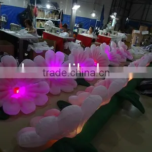 Pink Inflatable Daisy Flower Chain for Wedding Decoration thumbnail-3