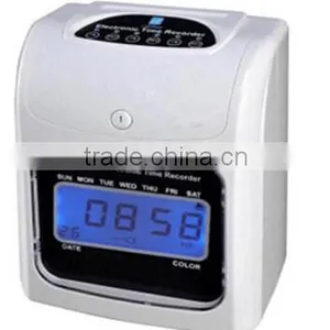 Electronic Time Recorder Nideka Amano Time Recorder Machine thumbnail-3
