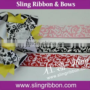 1.5 Inch Single Faced Leopard Printed Ribbon thumbnail-2
