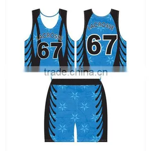 Sublimation Reversible Lacrosse Uniform New Design thumbnail-1