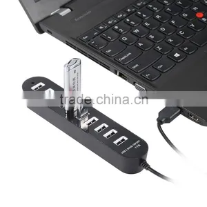 New High- Performance Portable 480MBPS Usb 2.0 10 Port Hub With One Switch thumbnail-3