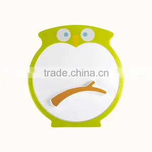 BPA Free Plastic Baby Child Plate and Training Bowl With Animal Design thumbnail-2