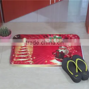 Anti-slip 100% Nylon Water Absorption Cheap Printed Stone Door Mat thumbnail-5